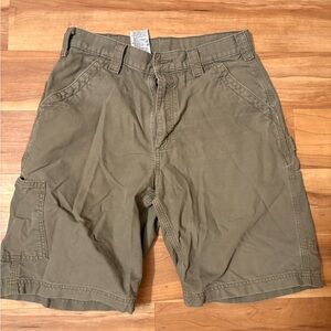 SOLD Men's Dark Tan Cargo Shorts